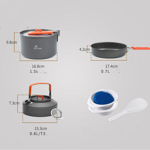 Elevate Your Outdoor Cooking with the Fire Maple Feast 2 Cookware Set